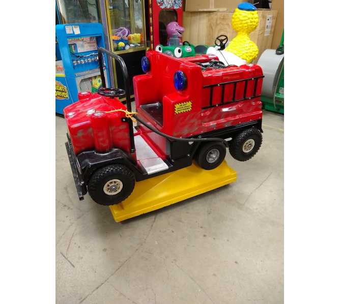 BIG BIRD FIRE TRUCK Kiddie Ride for sale - Coin-Op or Free ... firetruck schematics 